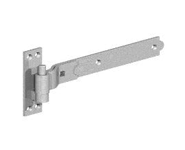 GM Cranked Band & Hook on Plt 12" 300MM GALV P38 Per Pair