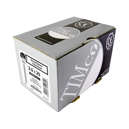 Timco - Drywall Screw PH2 Fine Zinc 4.8 x 100 - 1000 pcs