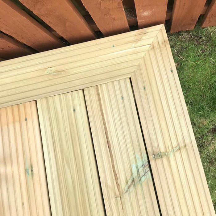 Redwood Decking Treated 145mm x 28mm - 3.6m, 4.8m, 5.4m lengths