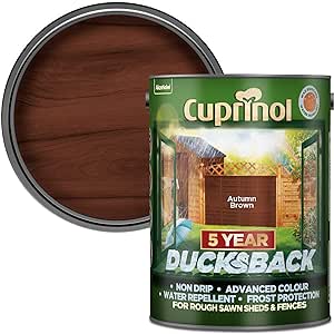Cuprinol Ducksback 5L - Available in 6 colours