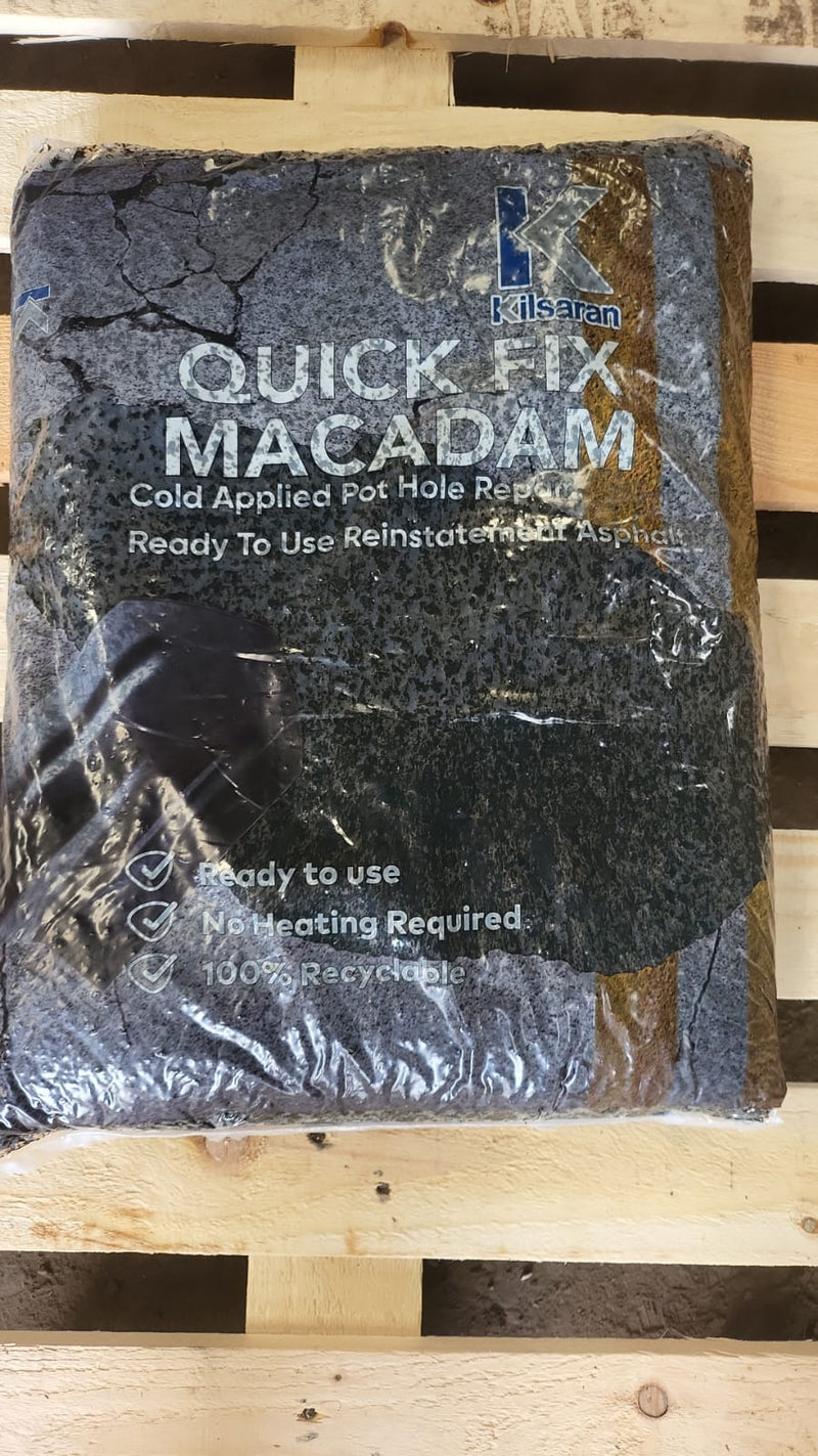 Patchmac Cold tar 25kg plastic bag path & road repair coldtar