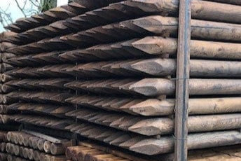 Creosoted Fencing Posts | Long-Life Posts for Agricultural & Equestrian Fencing