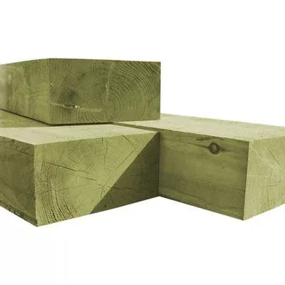 2.4m x 200 x 100 Green Treated Timber Sleeper