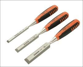 18 mm and 25 mm bevel edged chisels.</p>"